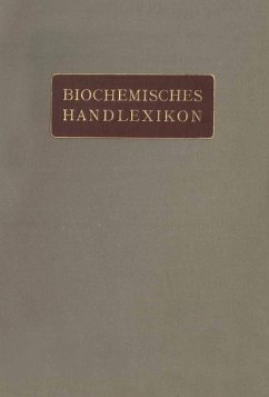 Biochemisches Handlexikon - Altenburg, H.;Bang, I.;Bartelt, K.