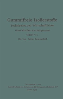 Gummifreie Isolierstoffe - Sommerfeld, Arthur