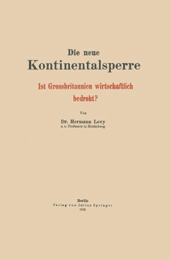 Die neue Kontinentalsperre - Levy, Hermann