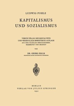 Kapitalismus und Sozialismus - Pohle, Ludwig;Halm, Georg