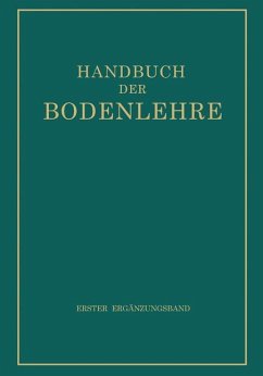 Handbuch der Bodenlehre - Blanck, E.