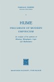 Hume Precursor of Modern Empiricism
