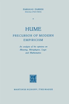 Hume Precursor of Modern Empiricism - Zabeeh, Farhang