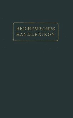 Biochemisches Handlexikon - Fodor, Andor;Fuchs, Dions;Hirsch, Paul