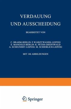 Verdauung und Ausscheidung - Brahm, C.;Krzywanek, F.W.;Mangold, E.