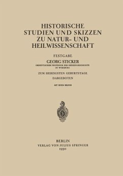 Historische Studien und Skizzen zu Natur- und Heilwissenschaft - Stricker, Georg