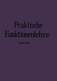 Praktische Funktionenlehre - Tölke, Friedrich