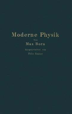 Moderne Physik - Born, Max;Sauter, Fritz