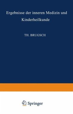 Ergebnisse der Inneren Medizin und Kinderheilkunde - Langstein, L.;Meyer, Erich;Schittenhelm, A.