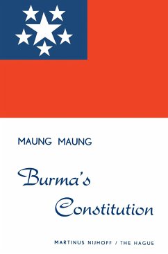 Burma¿s Constitution - Maung Maung