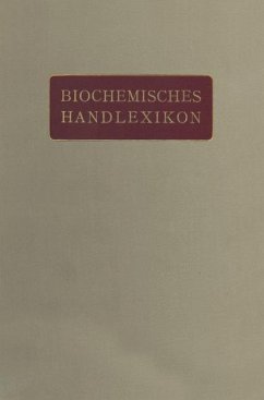 Biochemisches Handlexikon - Fodor, Andor;Fuchs, Dionys;Grün, Ad
