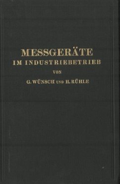 Messgeräte im Industriebetrieb - Wünsch, Guido;Rühle, Hans