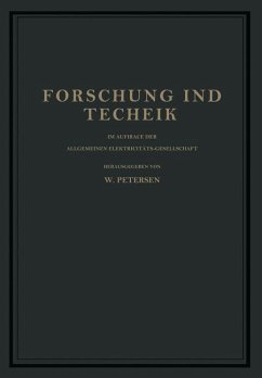Forschung und Technik - Petersen, W.