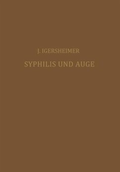 Syphilis und Auge - Igersheimer, Josef