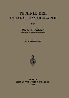 Technik der Inhalationstherapie - Muszkat, A.