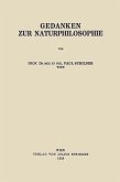 Gedanken zur Naturphilosophie Gedanken zur Naturphilosophie