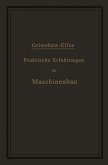 Praktische Erfahrungen im Maschinenbau in Werkstatt und Betrieb