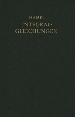 Integralgleichungen - Hamel, Georg