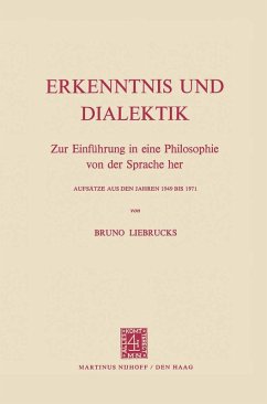 Cover Erkenntnis und Dialektik