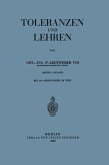 Toleranzen und Lehren