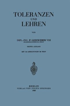 Toleranzen und Lehren - Leinweber, P.