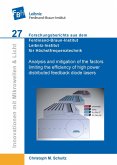 Analysis and mitigation of the factors limiting the efficiency of high power distributed feedback diode lasers (Band 27)