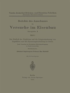 Berichte des Ausschusses für Versuche im Eisenbau - Rudelhoff, Max