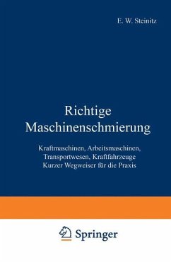 Richtige Maschinenschmierung - Steinitz, E. W.