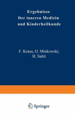 Ergebnisse der Inneren Medizin und Kinderheilkunde - Langstein, L.;Meyer, Erich;Schittenhelm, A.