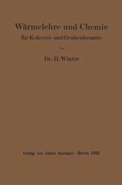 Wärmelehre und Chemie - Winter, H.