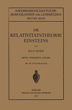 Die Relativitätstheorie Einsteins und Ihre Physikalischen Grundlagen - Born, Max