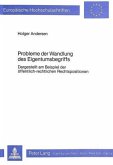 Probleme der Wandlung des Eigentumsbegriffs