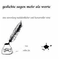 Cover Gedichte sagen mehr als Worte (eBook, ePUB)