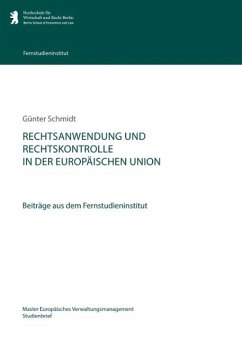 Rechtsanwendung und Rechtskontrolle in der Europäischen Union (eBook, ePUB) - Schmidt, Günter