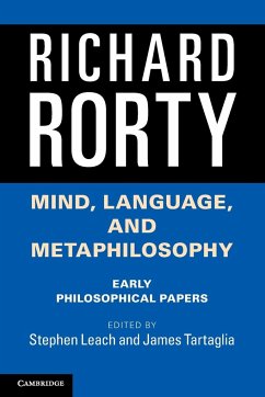 Mind, Language, and Metaphilosophy - Rorty, Richard