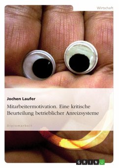 Cover Mitarbeitermotivation - Eine kritische Beurteilung betrieblicher Anreizsysteme (eBook, ePUB)