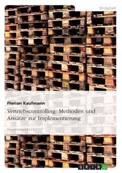 Vertriebscontrolling: Methoden und Ansätze zur Implementierung (eBook, PDF)