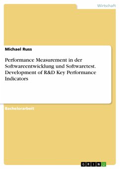 Performance Measurement in der Softwareentwicklung und Softwaretest. Development of R&D Key Performance Indicators (eBook, PDF) - Russ, Michael