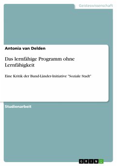 Das lernfähige Programm ohne Lernfähigkeit (eBook, PDF) - van Delden, Antonia