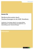 Wettbewerbsvorteile durch Nischen-Strategien in der KMU Hotellerie (eBook, PDF)