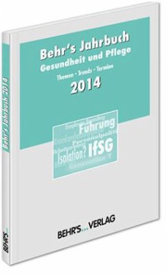 Cover BEHR'S Jahrbuch Gesundheit und Pflege 2014