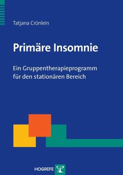 Primäre Insomnie (eBook, PDF) - Crönlein, Tatjana