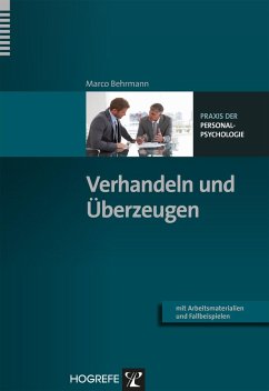 Verhandeln und Überzeugen (eBook, PDF) - Behrmann, Marco
