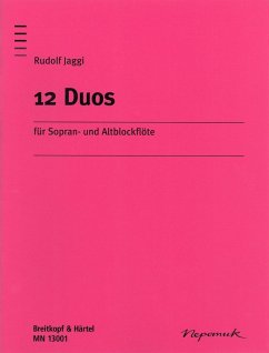 Cover 12 Duos, Sopran- Alblockflöte