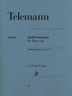 Zwölf Fantasien für Flöte solo TWV 40:2-13 - Georg Philipp Telemann - Zwölf Fantasien für Flöte solo TWV 40:2-13