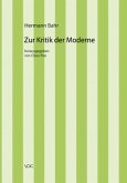 Zur Kritik der Moderne