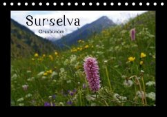 Surselva - Graubünden (Tischkalender immerwährend DIN A5 quer)
