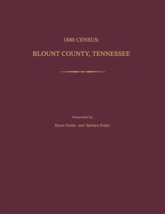 1880 Census, Blount County, Tennessee