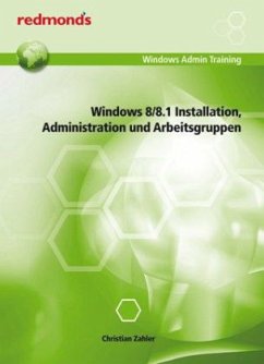 Cover Windows 8/8.1 Installation, Administration und Arbeitsgruppen