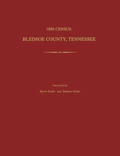 1880 Census, Bledsoe County, Tennessee